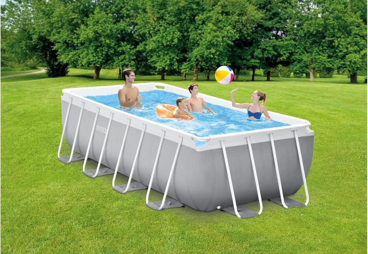 Image du produit Intex Piscine à cadre prismatique (400 x 200 x 122 cm)