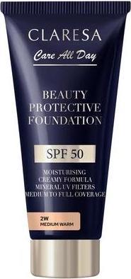 Physicians Formula Claresa Beauty Protective Foundation Moisturizing Foundation With Spf50 2w Medium Warm 30ml