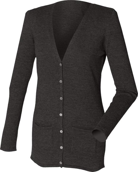 Produktbild Henbury Strickjacke mit VAusschnitt (L)
