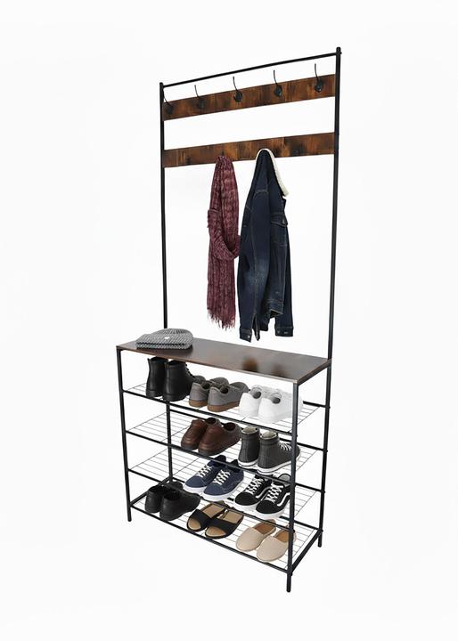 Actual product image Relaxdays Coat rack