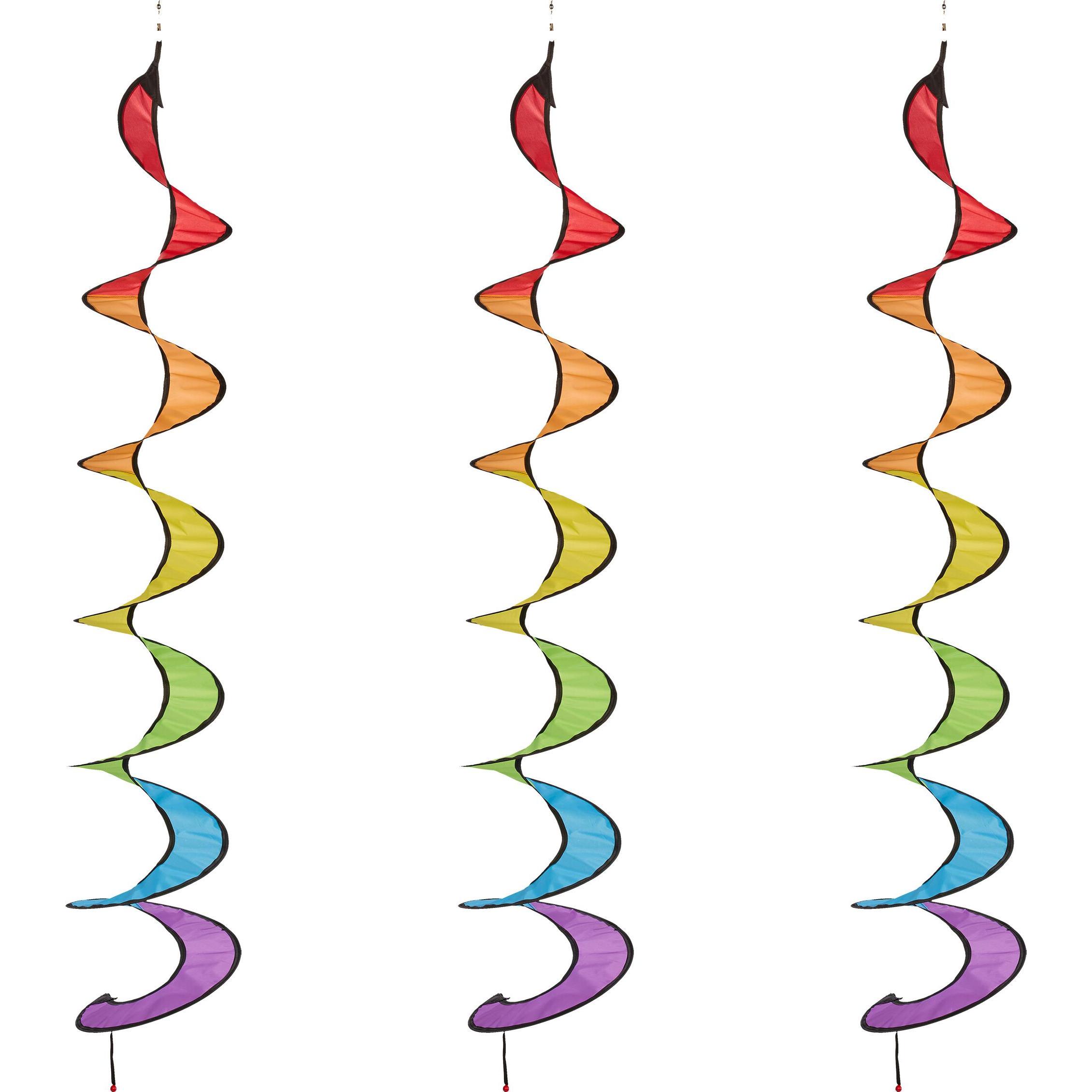 Relaxdays, Aussendekoration, 3x Windspiel
