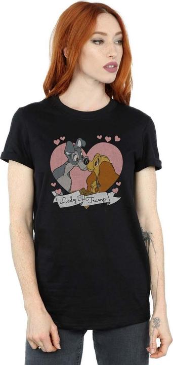 Immagine prodotto Disney Lady And The Tramp Love Maglietta Ampia Donna (XL)