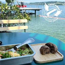 Produktbild Filip & Friends Lunchbox Edelstahl filip® No1 | Bambusbrett, Sleeve & Spork