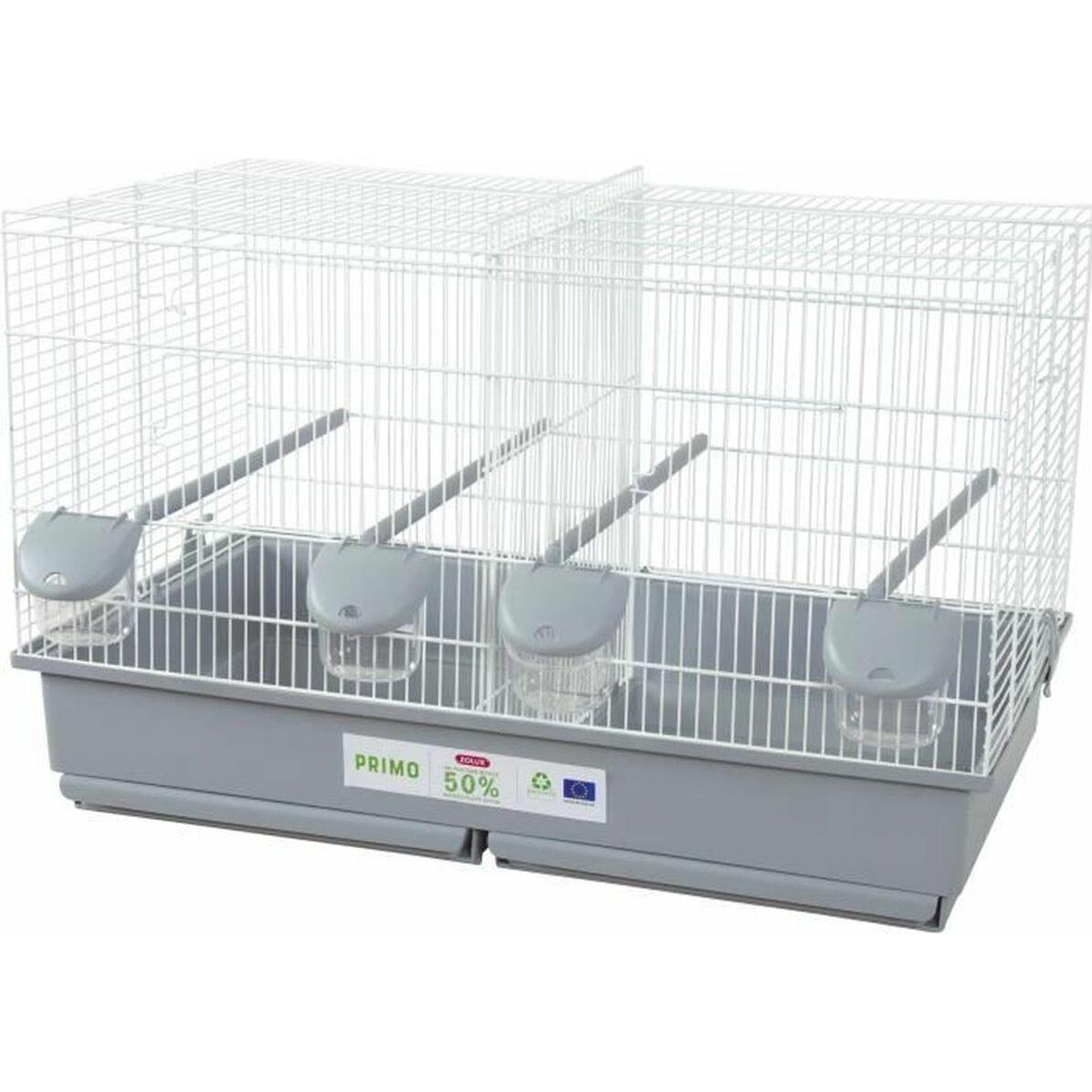 Comparer les prix de Zolux - Cage en plastique éco.conçu oiseaux domestiques Primo 69 x 39 x 44.5 cm