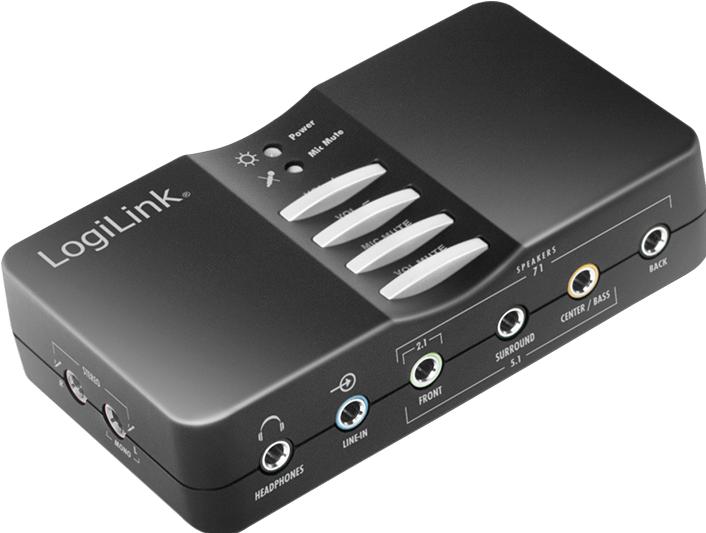 Immagine prodotto LogiLink Sound Box 7.1 (USB 2.0)