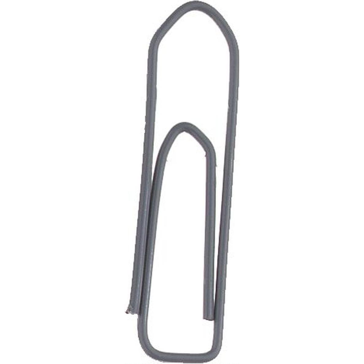 Alco, Büroklammer, Briefklammer Metall lackiert 26mm grau VE=1000 Stück (1 x)