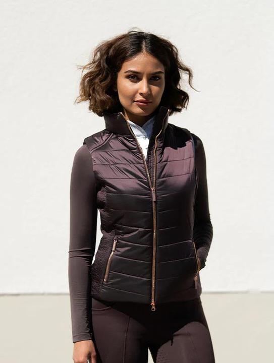 Actual product image Equestrian Stockholm Women's sleeveless down jacket (M)