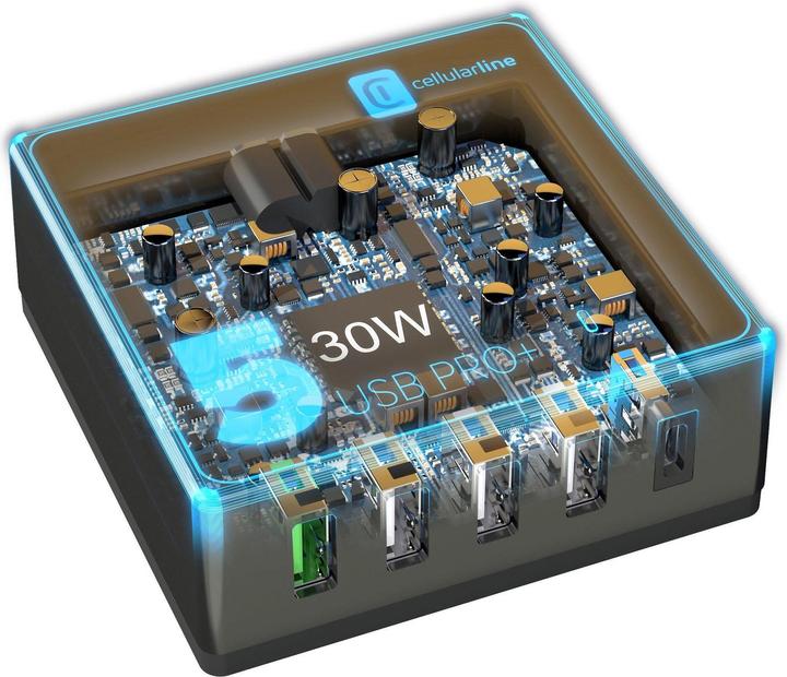 Actual product image Cellularline Multipower 5 Fast+ (60 W)