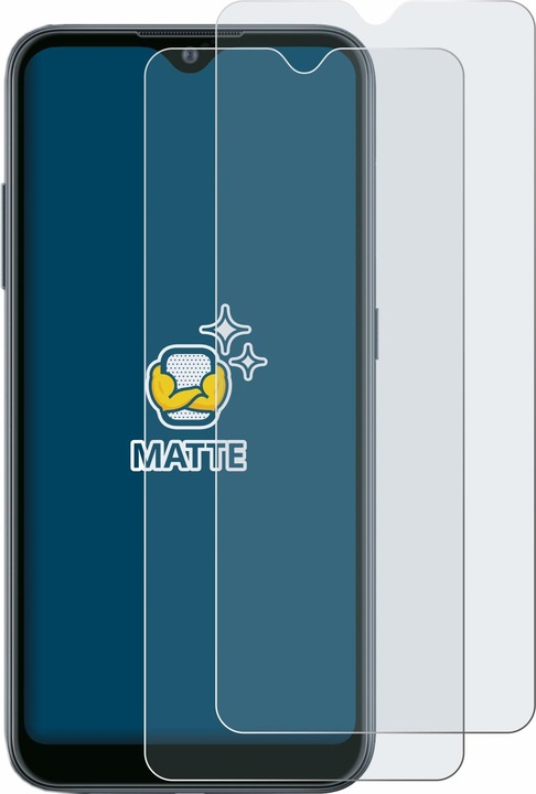 Actual product image BROTECT Anti-glare screen protector matt (2 Piece, Samsung Galaxy A02)