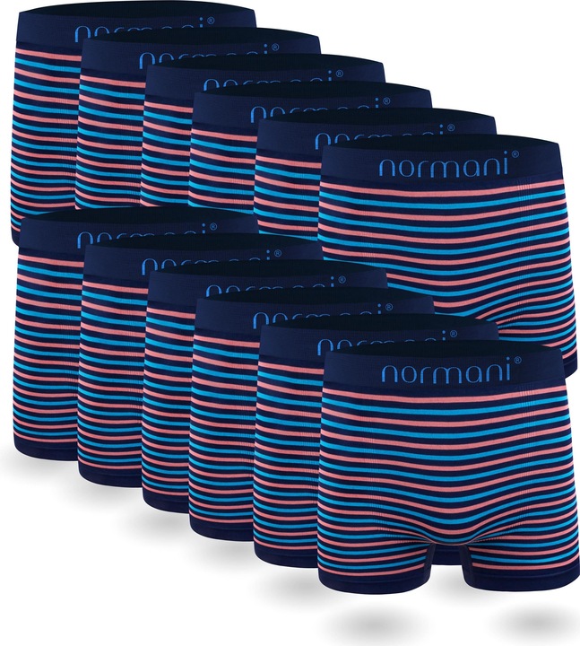 Image du produit Normani 12 boxers en microfibre pour hommes (XL, paquet de 12)