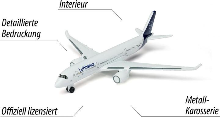 Produktbild Majorette Airport Airbus 350 Lufthansa