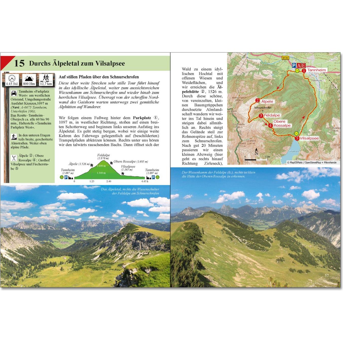 Thumbnail - Lieblings-Wanderungen Tannheimer Tal, Ratgeber von Gerald Schwabe