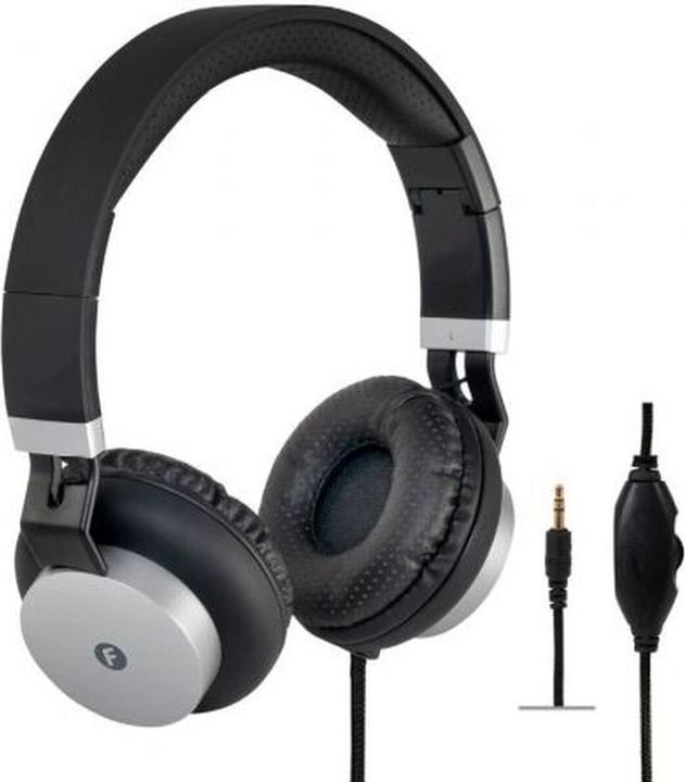 Image du produit Fonestar TV-PHONES schwarz / kabelgebundene Kopfhörer / 3,5mm Klinke / 40mm Treiber / 5m Kabel (Filaire)