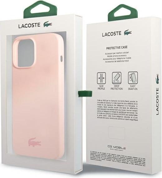Immagine prodotto Lacoste Custodia iPhone 13 Pro Max in silicone liquido con stampa lucida del logo (Apple iPhone 13 Pro Max)