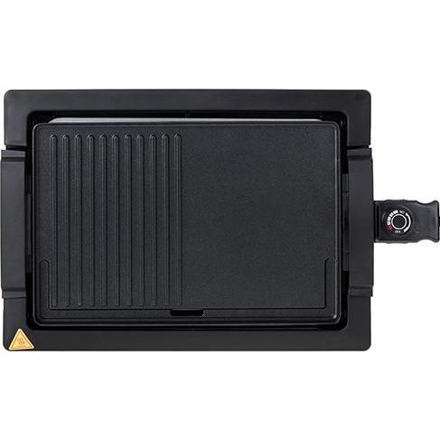 Thumbnail - Adler AD 6614 Table Grill, Power 3000 W, Heating plate with non-stick coating, Black, Tischgrill, Schwarz