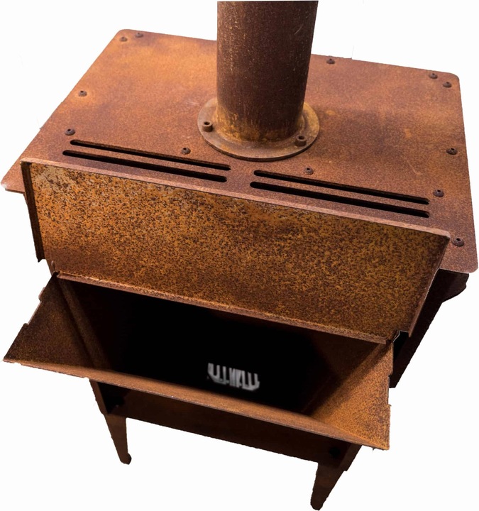 Image du produit K-Stove Poêle à pellets Vesuvius | Chauffage de terrasse 4,5 kW Grille (4500 W)