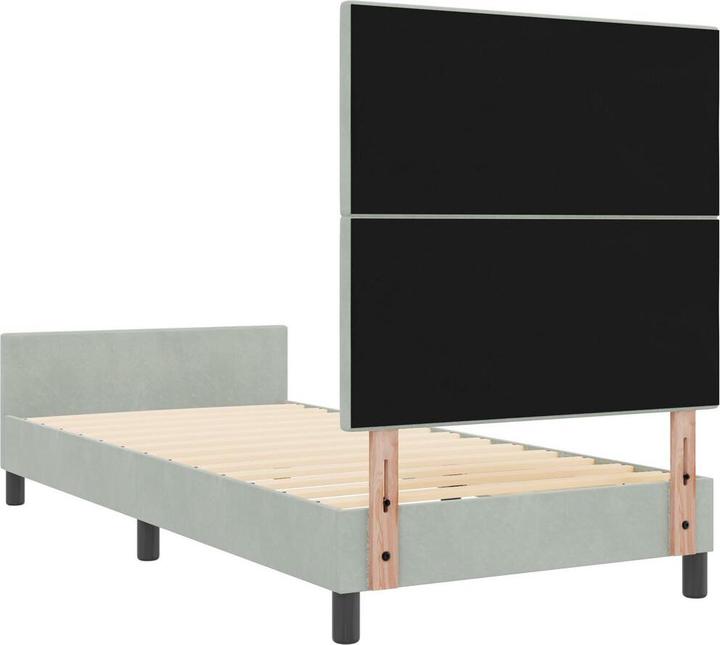 Actual product image vidaXL Modernes Bett (100 x 200 cm)