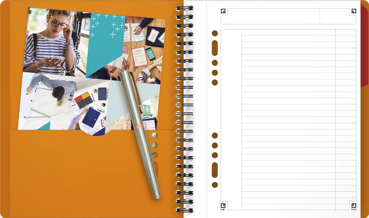 Actual product image Oxford Activebook (A5+, Lined, Soft cover)