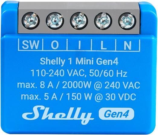 Produktbild Shelly 1 Mini Gen4 (Schaltaktor)