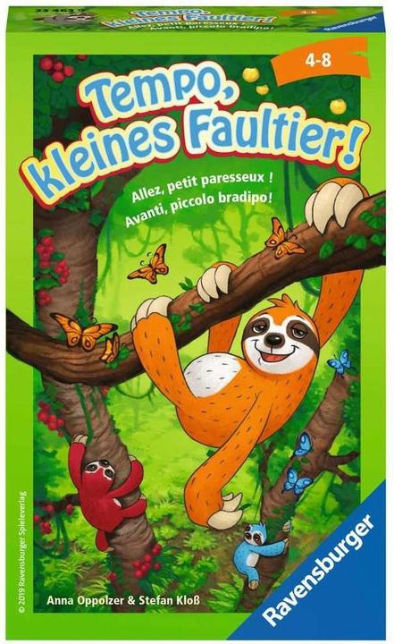 Produktbild Ravensburger Tempo, kleines Faultier! (Deutsch, Französisch, Italienisch, 2 - 4 Spieler)