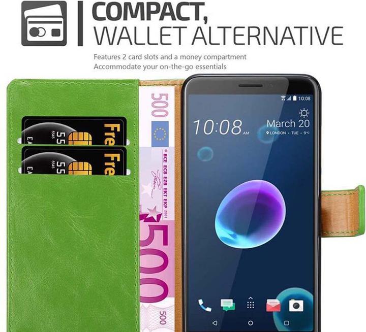 Actual product image Cadorabo Book Luxury Cover (HTC Desire 12)