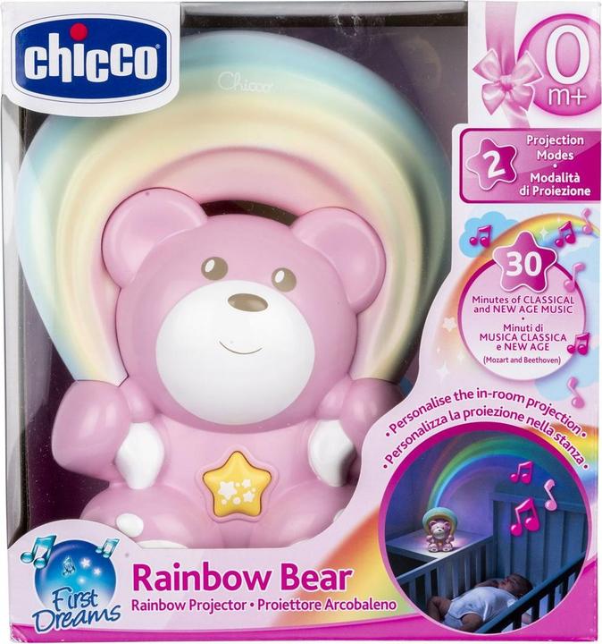 Actual product image Chicco Rainbow projector bear