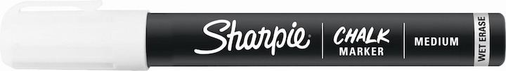 Immagine prodotto Sharpie Pennarello a gesso (Bianco, 4 mm, 2 x)