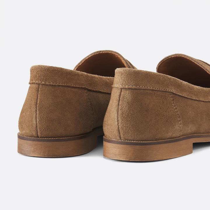 Produktbild La Redoute Collections Signature Mokassins aus Veloursleder (37)