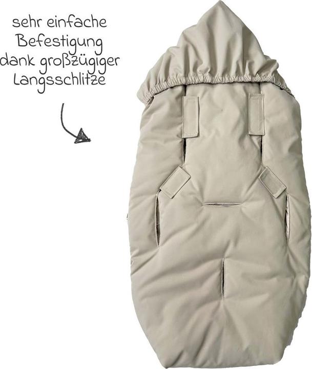 Produktbild Kaiser Baby Fusssäcke für Babyschalen & Babywannen Daunen-Fusssack Little Dowwny für Babyschalen