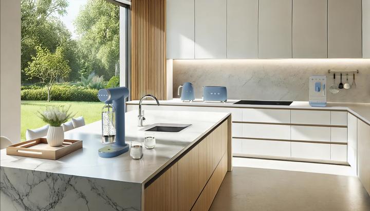 Image du produit Smeg KLF03SBMEU Bouilloire électrique storm blue matt (1.70 l)