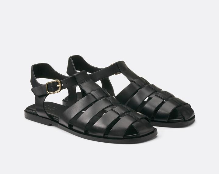 Actual product image La Redoute Collections Geschlossene Sandalen (37)