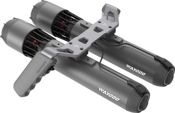 Actual product image Waydoo SUBNADO underwater scooter handle holder grey