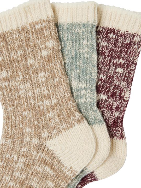 Actual product image Vertbaudet 3er-Pack melierte Mädchen Socken (pack of 3, 27 - 30)