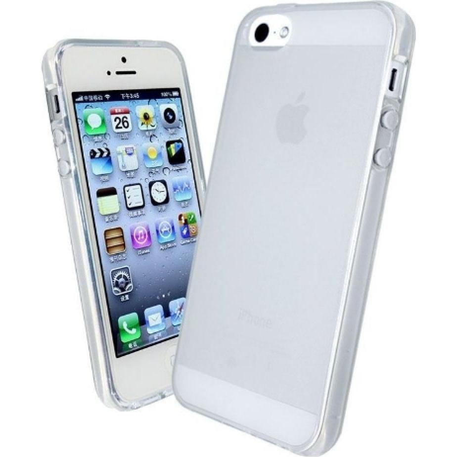 Thumbnail - Screenguard Apple iPhone 5/5S/SE Flexible TPU Clear Case (Apple iPhone 5), Smartphone Hülle, Transparent