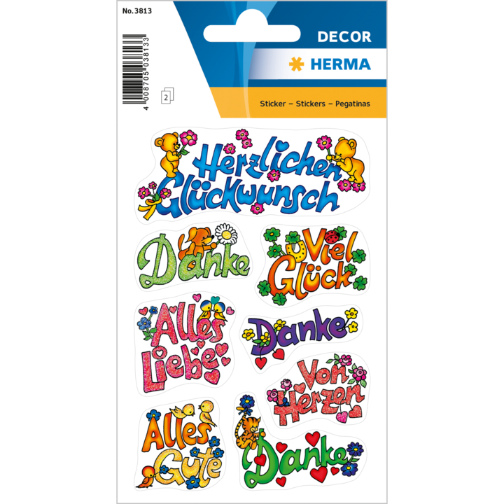 Produktbild Herma Sticker Geburtstag
