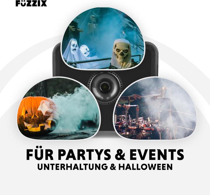 Produktbild Fuzzix Mini Nebelmaschine mit Fernbedienung