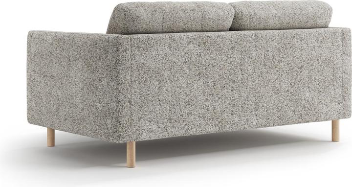 Actual product image Micadoni Sofa, "Eden", 2 Seats, Beige Melange, 146x92x90 Made in Europe (2 person sofa)