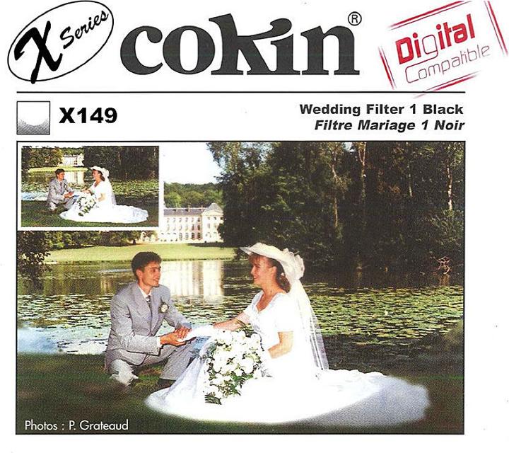 Actual product image Cokin Filter X149 Wedding 1 Black (149 mm)