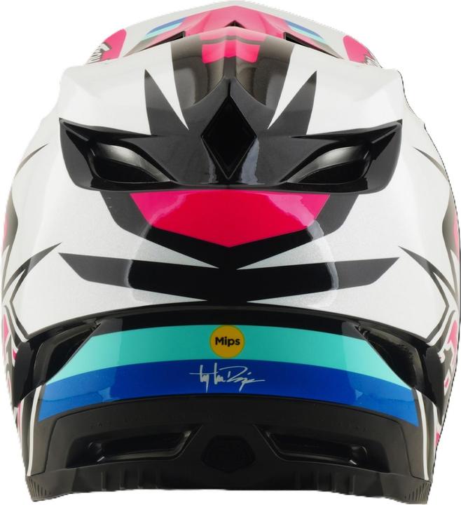 Produktbild Troy Lee Designs D4 Polyacrylite MIPS Helm, Roamer, magenta, L | 58-59cm