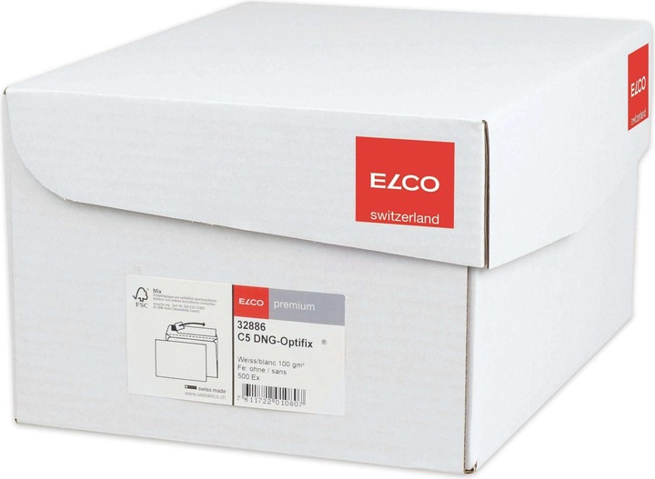 Produktbild Elco Couvert Premium, ohne Fenster (229 x 162 mm, 500 x)