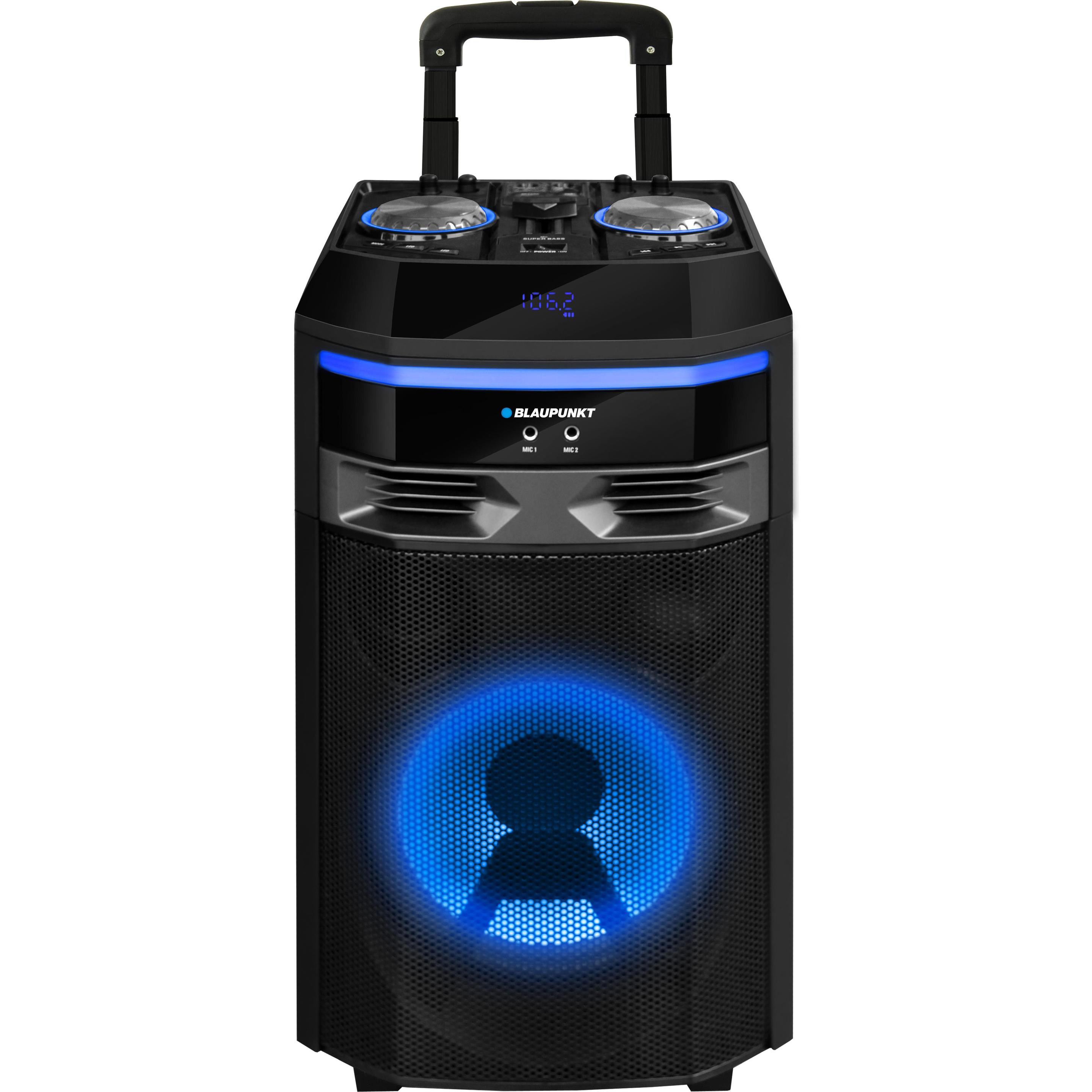 Eaton Tripp Lite Series PS6 Verlängerungskabel (5 h, Batteriebetrieb), Bluetooth Lautsprecher, Schwarz