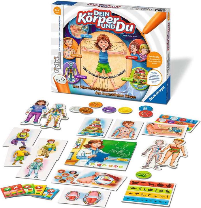 Produktbild tiptoi Dein Körper und Du (Deutsch, 4 - 7 Jahre)