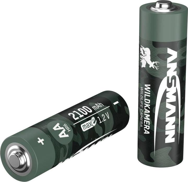 Actual product image Ansmann 1322-0026 Mignon (AA) rechargeable NiMH 2100 mAh 1.2 V 4 pcs. (4 pcs., AA, 2100 mAh)