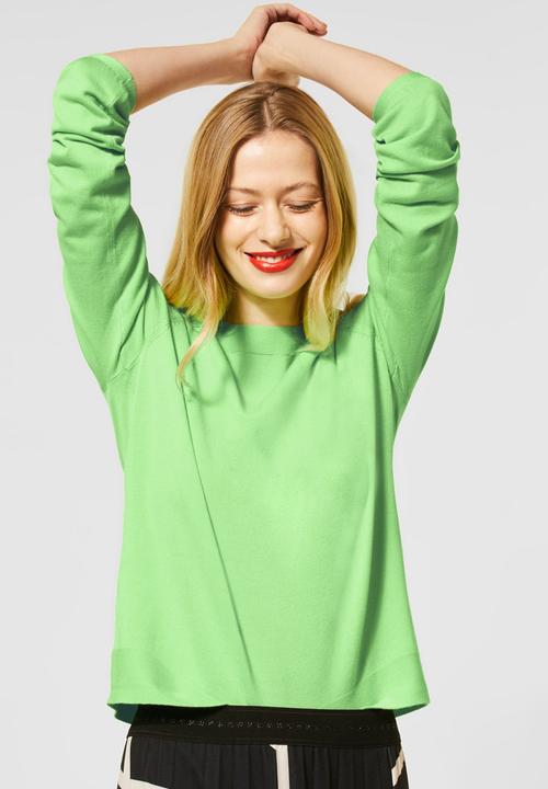 Produktbild Street One Pullover in Unifarbe (38)