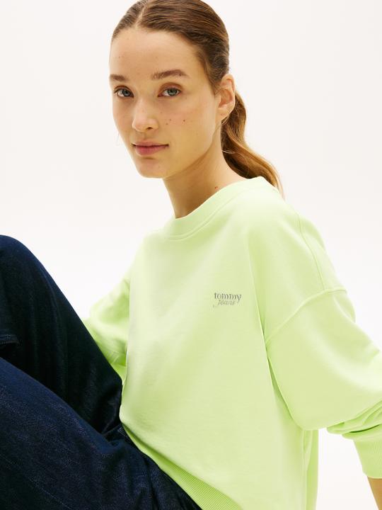 Image du produit Tommy Jeans Athleisure Metallic Logo Relaxed Sweatshirt (S)