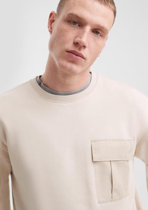 Produktbild s.Oliver Sweatshirt Sweatshirt mit Brusttasche (M)
