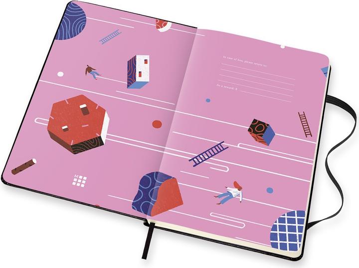 Image du produit Moleskine Yukai Du (13 x 21 cm, À rayures, Couverture rigide)