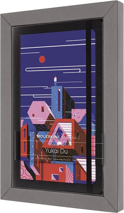 Image du produit Moleskine Yukai Du (13 x 21 cm, À rayures, Couverture rigide)