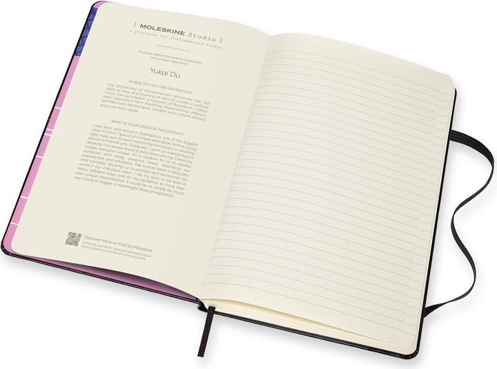 Image du produit Moleskine Yukai Du (A5, Blanc, Couverture rigide)