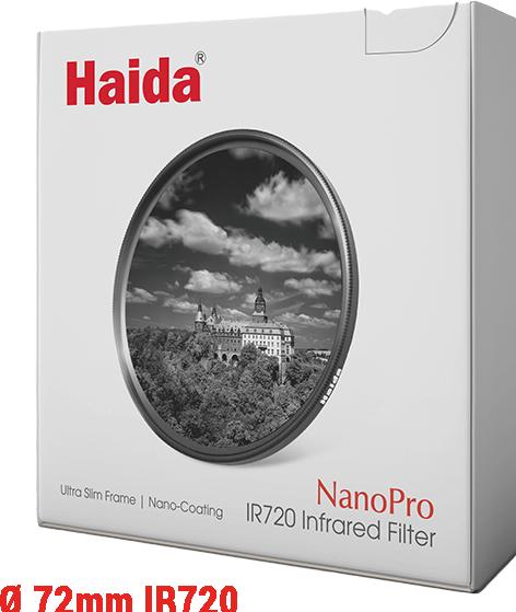 Produktbild Haida NanoPro IR720 Filter 72mm (72 mm, Infrarot durchlass Filter)